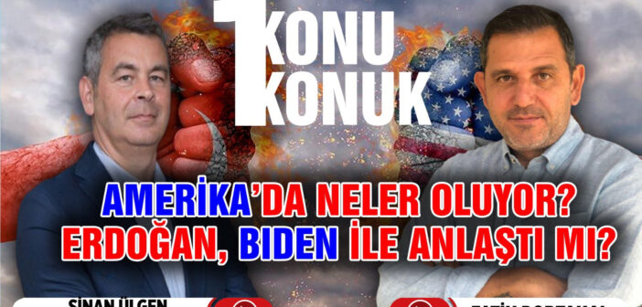 Biden dönemi Türk-Amerikan ilişkilerindeki gelişmeleri EDAM Başkanı Sinan Ülgen, Fatih Portakal için anlattı.